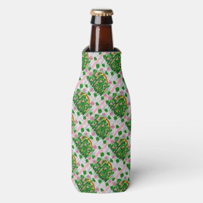  Lucky Charm St. Patrick's Day Design Bottle Cooler