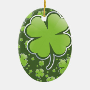 Lucky Charms Ceramic Ornament