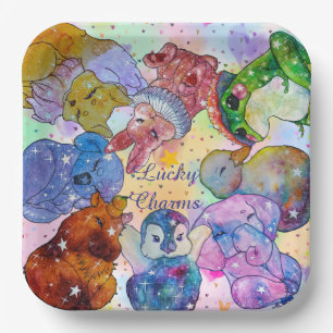 Lucky Charms - Cute Animals Paper Plates