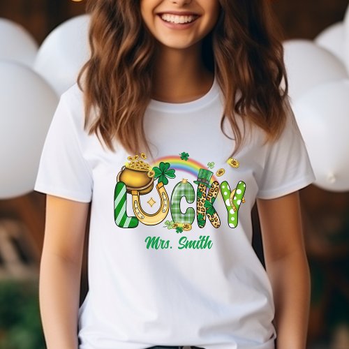 Lucky Charms Galore Personalized Tee