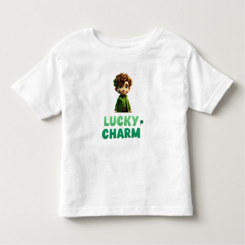Lucky Charms _ Happy St Patricks Day  Toddler T_shirt
