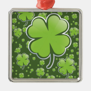 Lucky Charms Metal Ornament