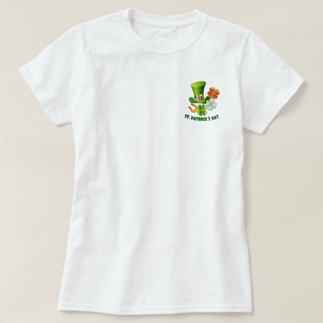 Lucky Charms. St. Patrick's Day T-Shirt (Design Front)