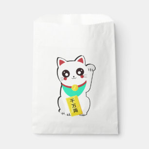Lucky Chinese Cat Favor Bag
