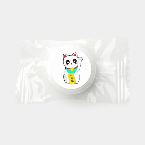 Lucky Chinese Cat  Life Saver Mints
