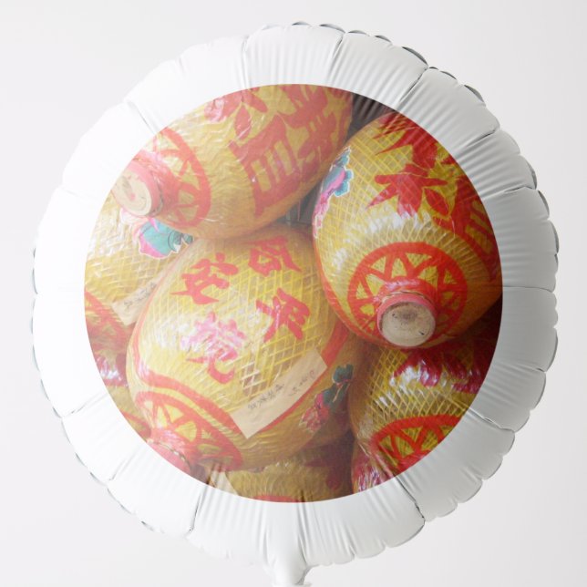 Lucky Chinese Paper Lanterns Balloon (Front)