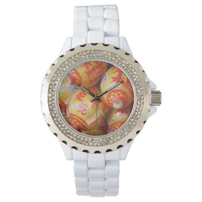 Lucky Chinese Paper Lanterns Watch (Front)