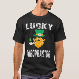 Lucky Chiropractor Leprechaun Saint Patrick's Day T-Shirt