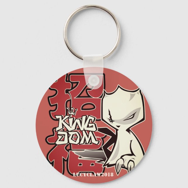 Lucky Claw Charm Keychain (Front)