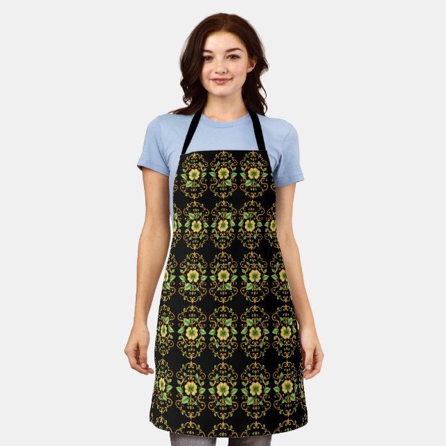Lucky Clover 🍀 A Timeless Symbol of Good Fortune Apron (Worn)
