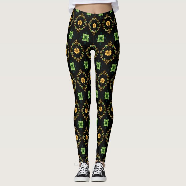 Lucky Clover 🍀 A Timeless Symbol of Good Fortune Leggings
