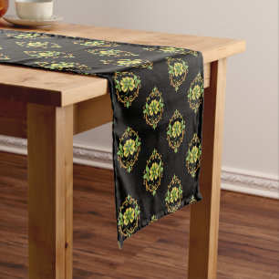 Lucky Clover 🍀 A Timeless Symbol of Good Fortune Short Table Runner