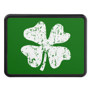 Lucky clover car hitch cover   Irish shamrock