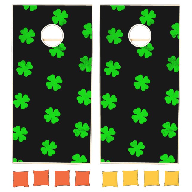 Lucky Clover Cornhole Set (Set)