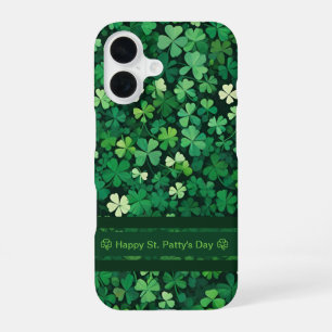 Lucky Clover Field iPhone 16 Case