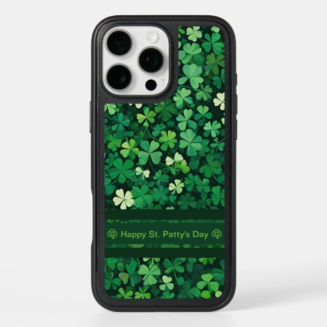 Lucky Clover Field Otterbox iPhone Case (Back)