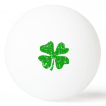 Lucky clover flag ping pong balls for table tennis Lucky clover flag ping pong balls for table tennis