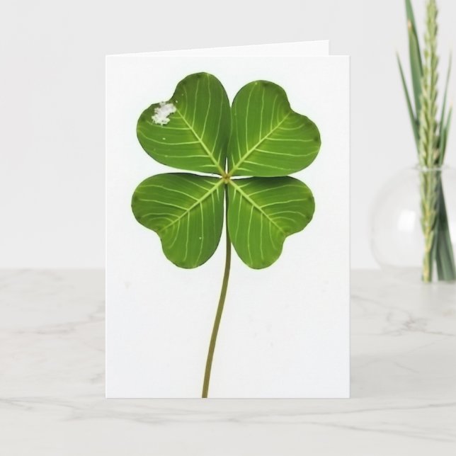 Lucky Clover For Soulmate Card (Front)