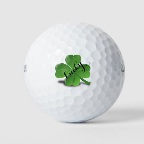 Lucky Clover Golf Balls