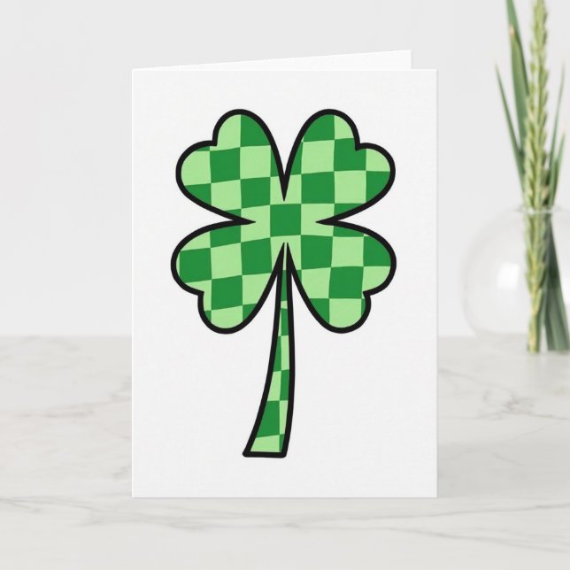 Lucky Clover Graphic Card (Front)