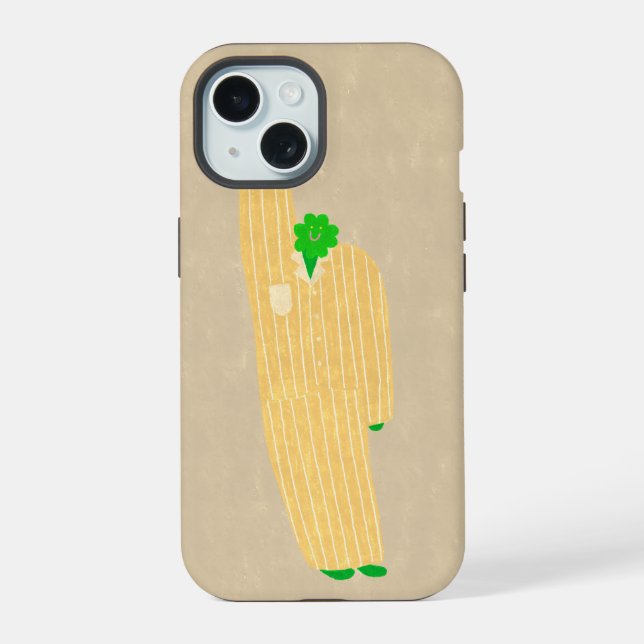 Lucky clover iPhone 15 case (Back)