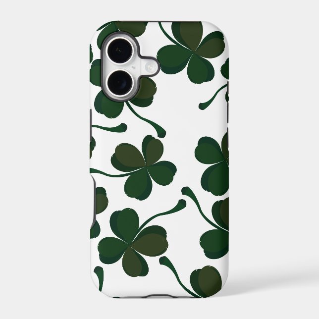 lucky clover iphone case (Back)