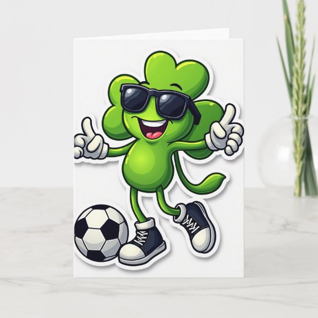 Lucky Clover Sports Star Card (Front)