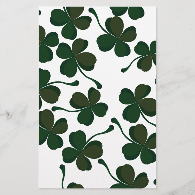 lucky clover stationery (Front)