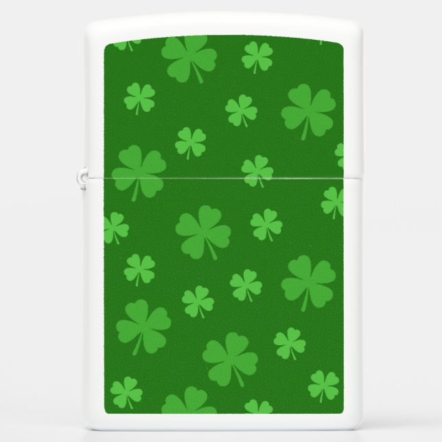 Lucky Clover Zippo Lighter (Front)