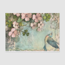 Lucky Clovers & Feathered Friends