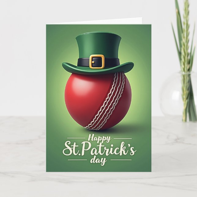 Lucky Cricket Holiday Card (Front)