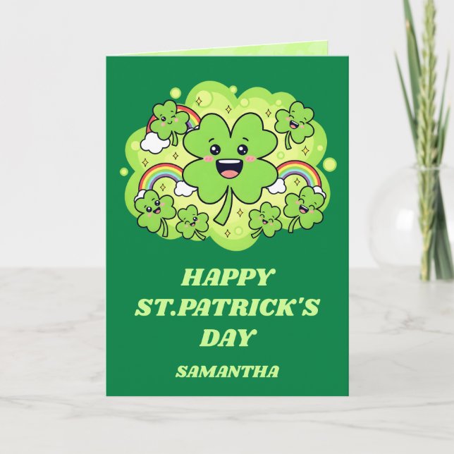 Lucky Day Joy St. Patrick’s Day Card (Front)