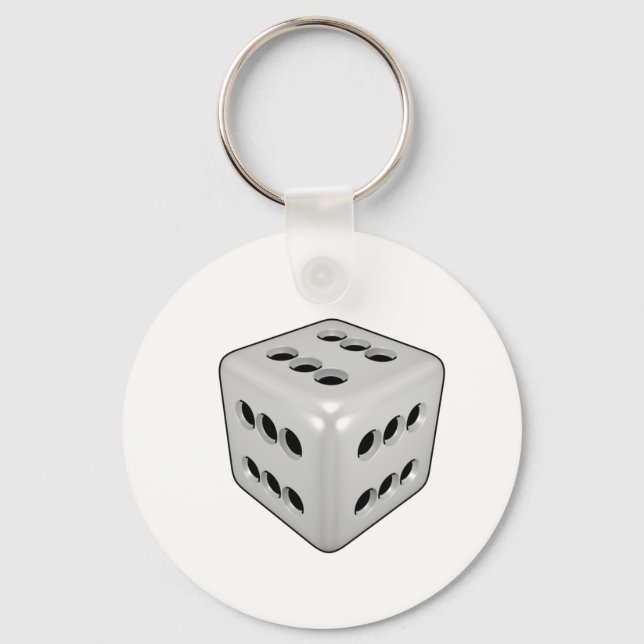 Lucky Dice Keychain (Front)
