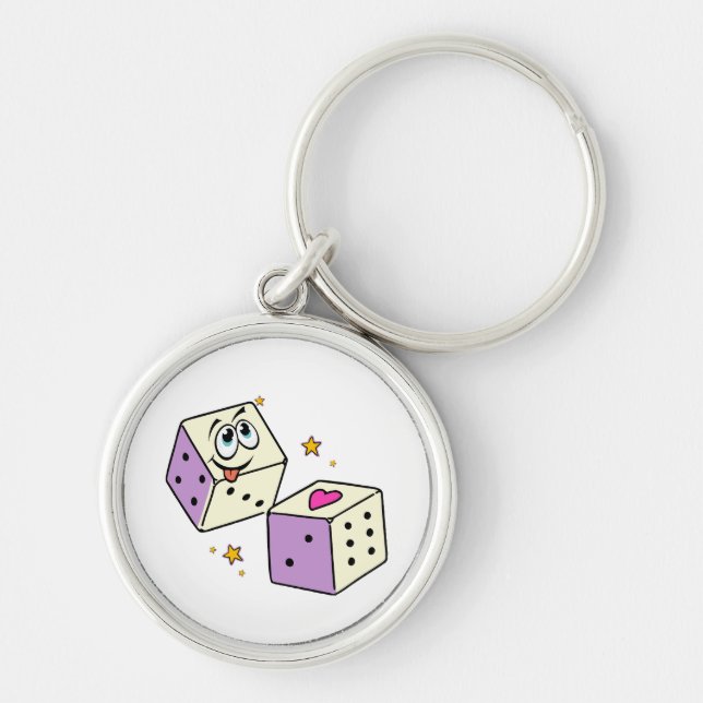 Lucky Dice Keychain (Front)