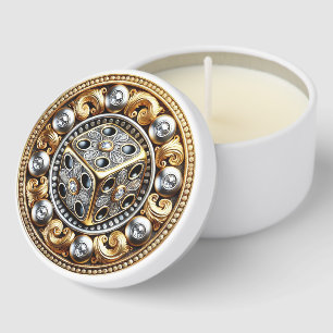 Lucky Dice Soy Wax Candle Mini Candle Favors