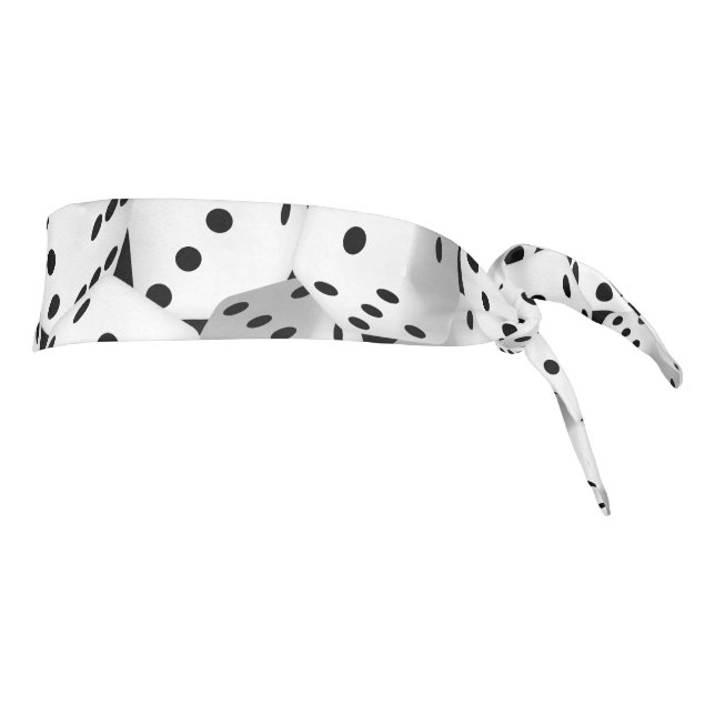 Lucky dice tie headband (Rotate 90)