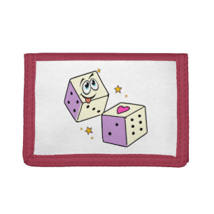Lucky Dice Tri-fold Wallet