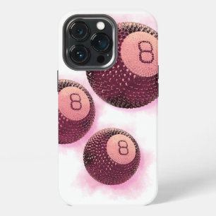 Lucky Disco 8 PINK, Lucky 8 disco Ball, Snooker iPhone 13 Pro Case