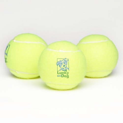 Lucky Dog Tennis Balls set of 3