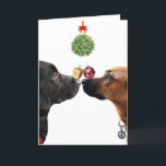 Lucky Dogs Holiday Card<br><div class="desc">To each his own. A fun holiday to celebrate Hannukah,  Christmas,  and New Year

https://www.zazzle.com/lucky_dogs_holiday_card-256840964010976899/
https://cathyhulloriginals.com*</div>