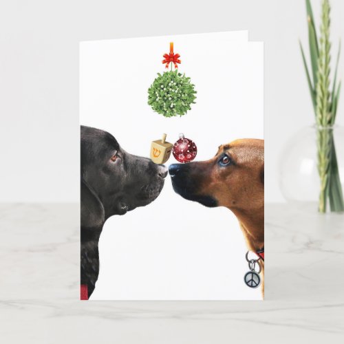 Lucky Dogs Holiday Card