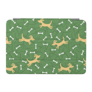 lucky dogs with bones background iPad mini cover