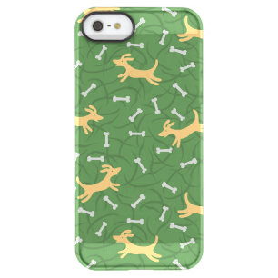 lucky dogs with bones background permafrost iPhone SE/5/5s case