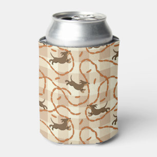 lucky dogs with sausages background can cooler
