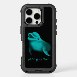 Lucky Dolphin - Add Your Text iPhone 16 Pro Case