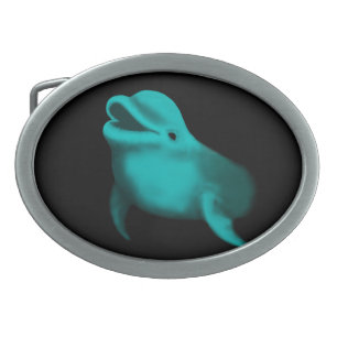 Lucky Dolphin Belt Buckle