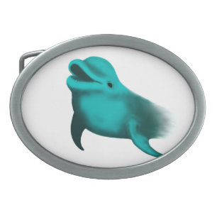 Lucky Dolphin Belt Buckle