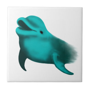 Lucky Dolphin Ceramic Tile