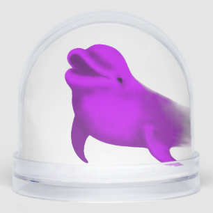 Lucky Dolphin Snow Globe