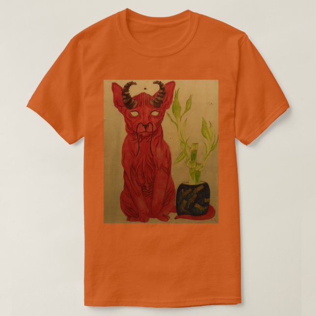 Lucky Dragon Kitty T-Shirt (Design Front)